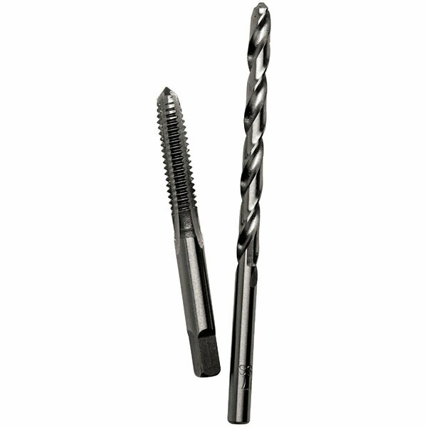 Century Drill Tool Century Drill & Tool 1/4-20 National Coarse Carbon Steel Tap-Plug  and #7 Wire Gauge Drill Bit 95403